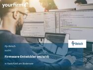 Firmware-Entwickler (m/w/d) - Radolfzell (Bodensee)