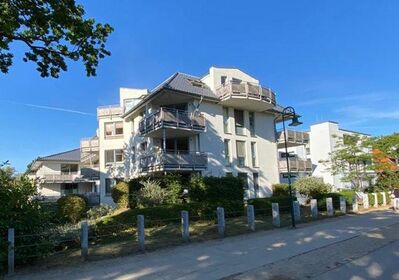 Sonniges, großzügiges 2-Zimmer-Apartement mit Ostseeblick fast am Strand von Heringsdorf