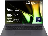 LG Gram 17" Ultralight Laptop, IPS-Display, 32 GB RAM, Windows 11 Home, Business-Notebook (43,18 cm/17 Zoll, Intel Core Ultra 7 155H, ARC, 2000 GB SSD, 17Z90S-G.AD7CG)