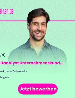 Kreditanalyst Unternehmenskunden (m/w/d) - Balingen