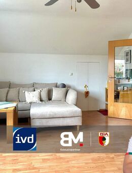 Helle 59 m² Dachgeschosswohnung mit Blick ins Grüne in Friedberg - Friedberg