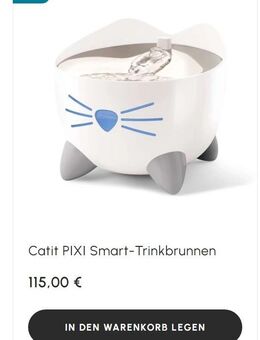 Pixi Fountain Trinkbrunnen weiß - absolut NEU-ORIGINALVERPACKUNG - Pfaffenhofen (Ilm)