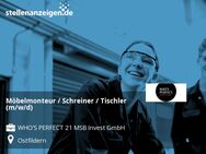 Möbelmonteur / Schreiner / Tischler (m/w/d) - Ostfildern