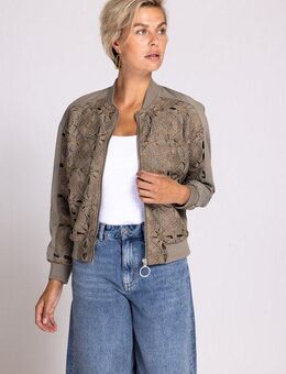 Zhrill Blouson BELL mit gestrickter-gehäkelter Front