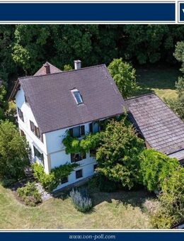 Charmante Villa in Alleinlage mit Weitblick - Ein Refugium mit Charme und Geschichte in Ebermergen - Harburg (Schwaben)
