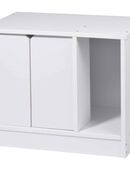 Dobar Katzenschrank weiss Zeta Katzentoiletten Katzenhaus #35266 in 75217