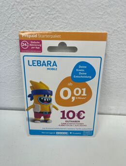 LEBARA Prepaid SIM-Karte mit 7,50€ Startguthaben inkl. 5G - Göttingen