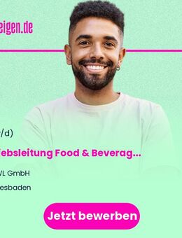 Betriebsleitung Food & Beverage (m/w/d) - Schlangenbad