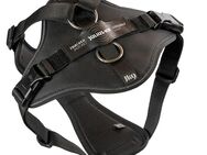 Julius-K9 Longwalk Light Hundegeschirr mit Tracker-Tasche - schwarz - Größe S: Brustumfang 49 - 66 cm