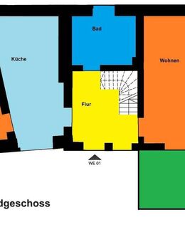 Moderne Maisonettewohnung in Riestedt, Magdeburger Straße - Sangerhausen