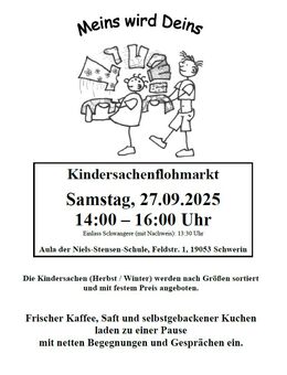 Flohmarkt Meins wird deins - Schwerin Zentrum
