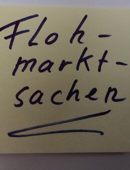 Wer sucht noch Flohmarktsachen ? - Emsdetten Zentrum