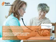 Medizinische Fachangestellte Allgemeinmedizin (m/w/d) - Bochum