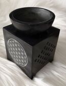 Blume des Lebens Duftlampe Speckstein Teelicht Ölduftlampe Marke: aqasha® in 45665