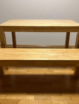 IKEA Tisch & Sitzbank - Serie NORDBY - 125cm - München Hadern