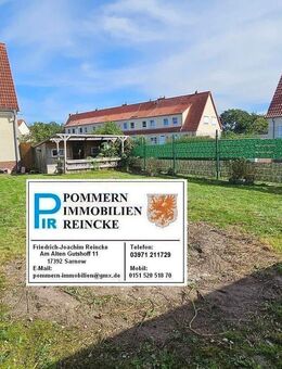 Ihr Haus in Anklam mit Carport, Garagen und Garten! - Anklam