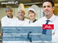 Gastronomiebeauftragter - Schwerpunkt Getränke (m/w/d) - Limburg (Lahn)