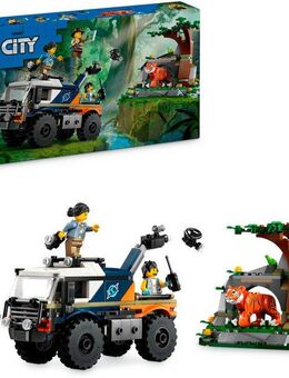 LEGO® Dschungelforscher-Truck (60426), LEGO City Konstruktionsspielsteine, (314 St), Made in Europe