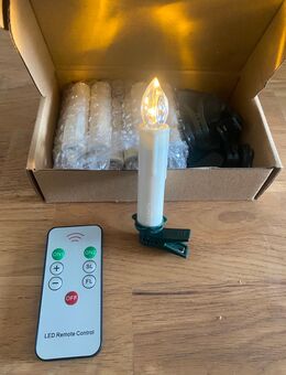 98 LED Kerzen, kabellos mit FB - Much