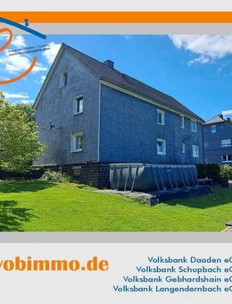 Von IPC! Gepflegtes Einfamilienhaus mit schönem Garten im Ortskern von Weitefeld! - Weitefeld