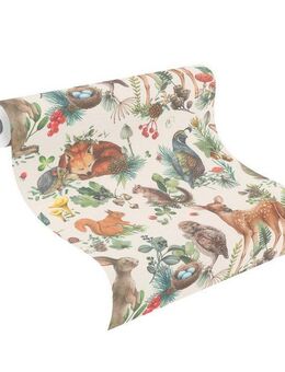 Rasch Kindertapete, glatt, uni, (1 St)