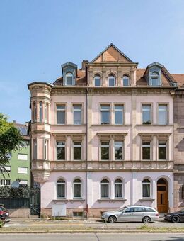 Urbaner Jugendstil mit Ausbaupotenzial - 3-Zimmer-Wohnung mit Parkblick - Nürnberg