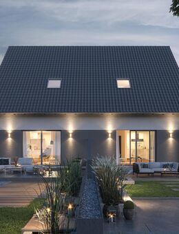 Klare und gradlinige Architektursprache in unserem schönen Doppelhaus! - Obergünzburg