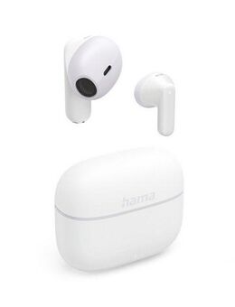 Hama Bluetooth Kopfhörer mit Mikrofon (True Wireless Headset, TWS Earbuds) In-Ear-Kopfhörer (Google Assistant, Siri)