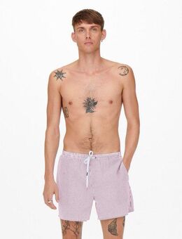 ONLY & SONS Badehose ONSTED STRIPE SEERSUCKER SWIM NOOS