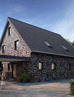 Moderne Doppelhaushälften im KfW40 Effizienzhausstandard mit kleinem Garten in Werlte zu verkaufen! - Werlte