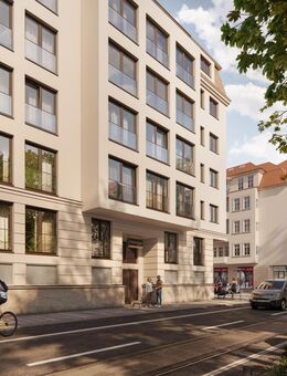 Traumhafter Dachgarten über der Südvorstadt, Neubauprojekt Kfw40, 4 Zi-Maisonette-Whg., Erstbezug! - Leipzig
