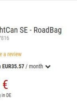 APE LABS LIGHTCAN SE ROADBAG - Passau Zentrum