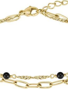 Lacoste Gliederarmband DEVA, 2040457, 2040458, mit Agate oder Onyx