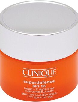 CLINIQUE Tagescreme Superdefense Cream Spf 25 skin Type 1/2, mit superleichter Textur