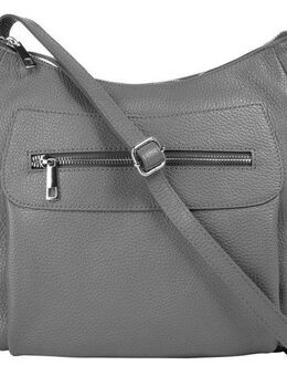 Samantha Look Umhängetasche, echt Leder, Made in Italy