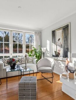 Exquisite 3-Zimmer Wohnung mit Kamin in grüner Lage von Blankenese - Hamburg