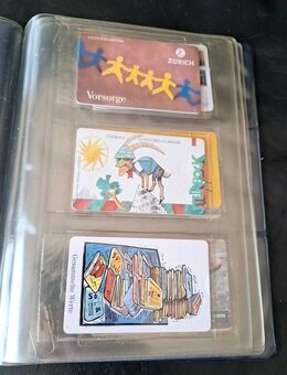 12 Telefonkarten Sammlung alles verschiedene Karten inkl. Album - Essen