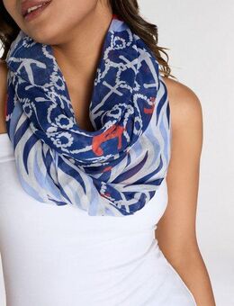 Laura Scott Loop, Sommer Schal im maritimen Design