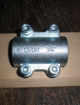 Reparaturschelle für Wasserleitungsrohre 3/4" - Saffig