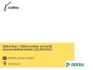 Elektriker / Elektroniker (m/w/d) Automobilhersteller (23,09/Std.) - Karlsruhe