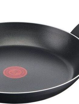 Tefal Bratpfanne Easy Cook & Clean mit Antihaftbeschichtung, nicht induktionsgeeignet, Aluminium (1-tlg), Thermo-Signal bei idealer Brattemperatur, Made in France