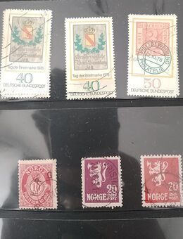 Briefmarken verschieden Deutsches Reich, Dienstmarke usw. - Chemnitz