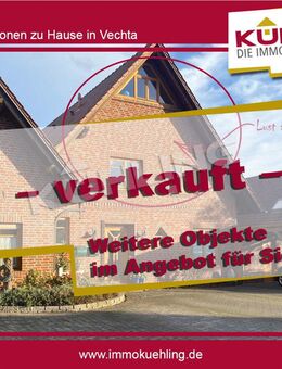 Bezugsfrei! Geräumige Wohnung mit Wohlfühlpotential! Zentrumsnah! - Vechta
