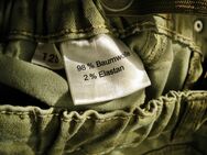 Alive-Mädchen-Stretch-Jeans,Dehnbund,Army-Look,Größe 128 - Linnich