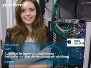 Ausbilder:in (m/w/d) Umschulung - Fachinformatiker Anwendungsentwicklung - Berlin