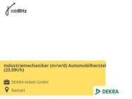 Industriemechaniker (m/w/d) Automobilhersteller (23,09/h) - Rastatt