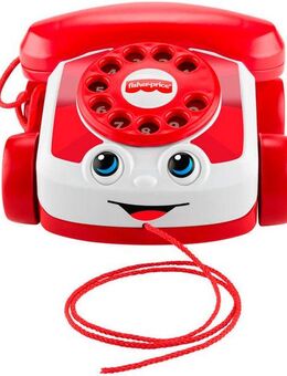 Fisher-Price® Lernspielzeug Rotes Plappertelefon, mit Sound