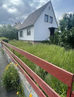 Kleines freistehendes Einfamilienhaus mit großem Grundstück in bester Lage in Hofgeismar - Hofgeismar