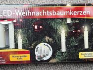 12 LED gebrauchte Weihnachtskerzen Lichterkette ; kabellos ; Christbaumkerzen - Garbsen