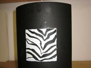 Zebra Zierkerze -Oval - 220 x 150 x 80 mm -OVP- - Mahlberg